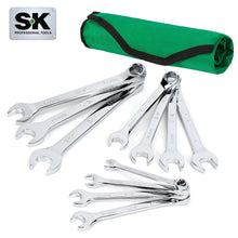 Load image into Gallery viewer, 11 Piece 6 Point Metric SuperKrome® Combination Wrench Set