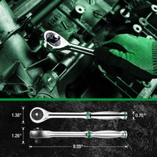 Load image into Gallery viewer, 51 Piece 3/8" Drive, 6 Point, Standard & Deep, SAE & Metric Chrome Socket Set