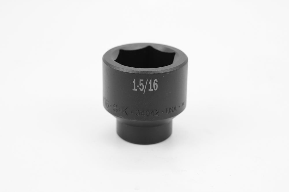 1 5 16 1 2 Drive 6 Point Standard Fractional Impact Socket SK Tools 1-5-16-1-2-drive-6-point-standard-fractional-impact-socket-sk-tools