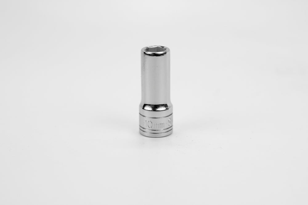 3/8 in. Drive 10 mm 6-Point Metric Deep Socket 3/8 in. Drive 10 mm 6-Point Metric Deep Socket