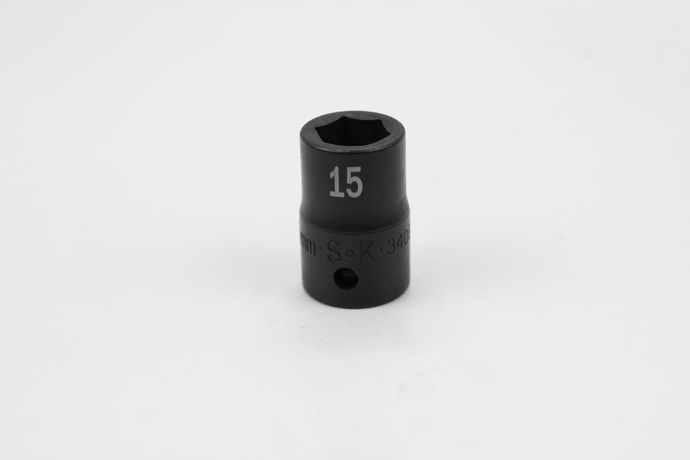 KS Tools 1/2" Drive 15mm Deep Impact Socket – 6-Point For Wheel Lug Nuts & Heavy Duty Use - View #7