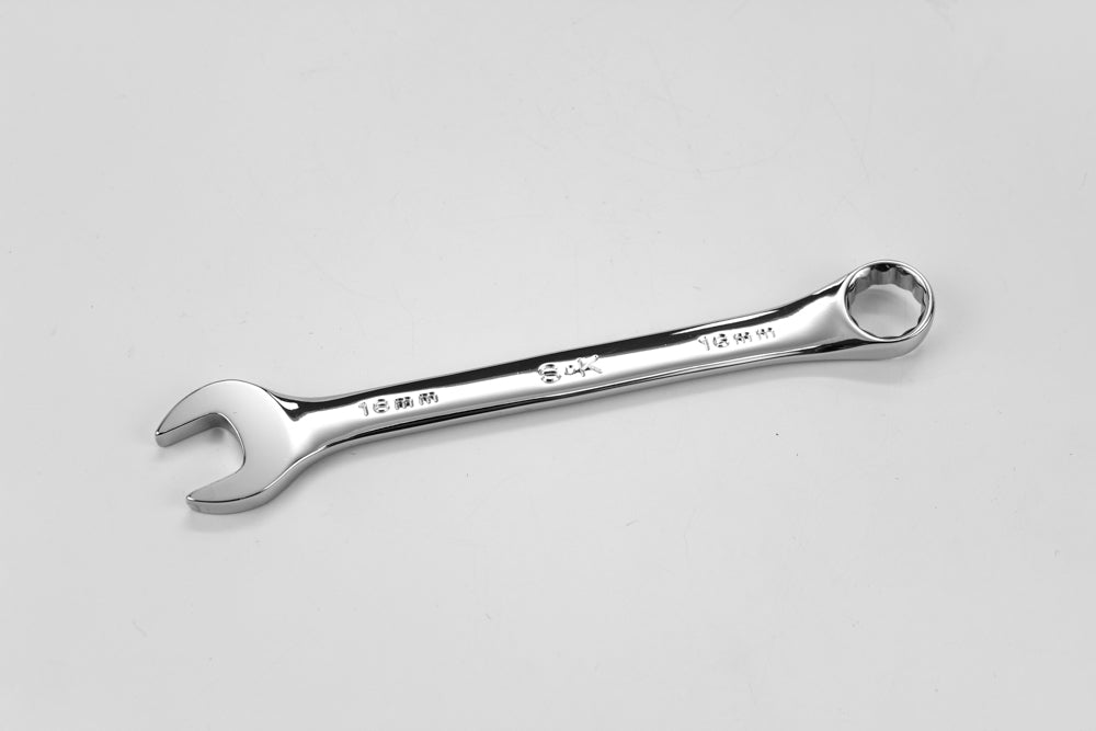 16 mm 12 Point Metric Regular Combination Chrome Wrench – SK Tools