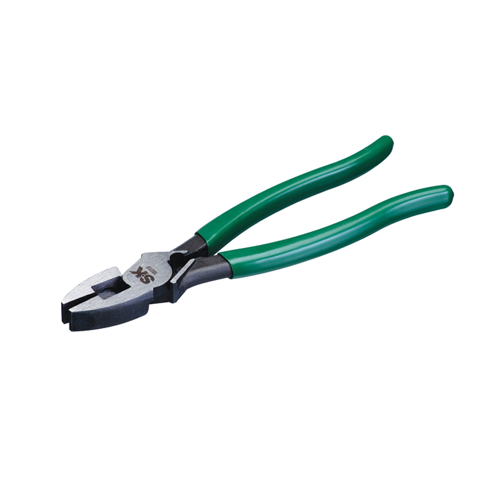 SK 8-Inch Multi-use Linesman Pliers - 6-in-1 Wire Stripper, Cutter, Wrench Tool For Electrical Work
