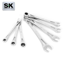 Load image into Gallery viewer, X-Frame® 7 Piece, 6 point, Metric Combination Ratcheting Wrench Set
