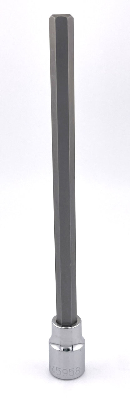 SK45958 - 8 mm 3/8" Drive Chrome Long Hex Bit Socket