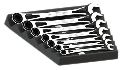 SK80049 - X-Frame® 6pt Fractional Combination Wrench Set 7 pcs