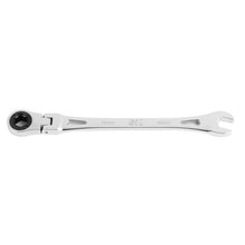 Load image into Gallery viewer, Flex-Head X-Frame® 6-Point Metric Chrome Ratcheting Combination Wrench, 10mm
