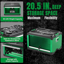 Load image into Gallery viewer, Modular Stackable Storage Tool Box, Lift-Up Sliding Door Steel Box
