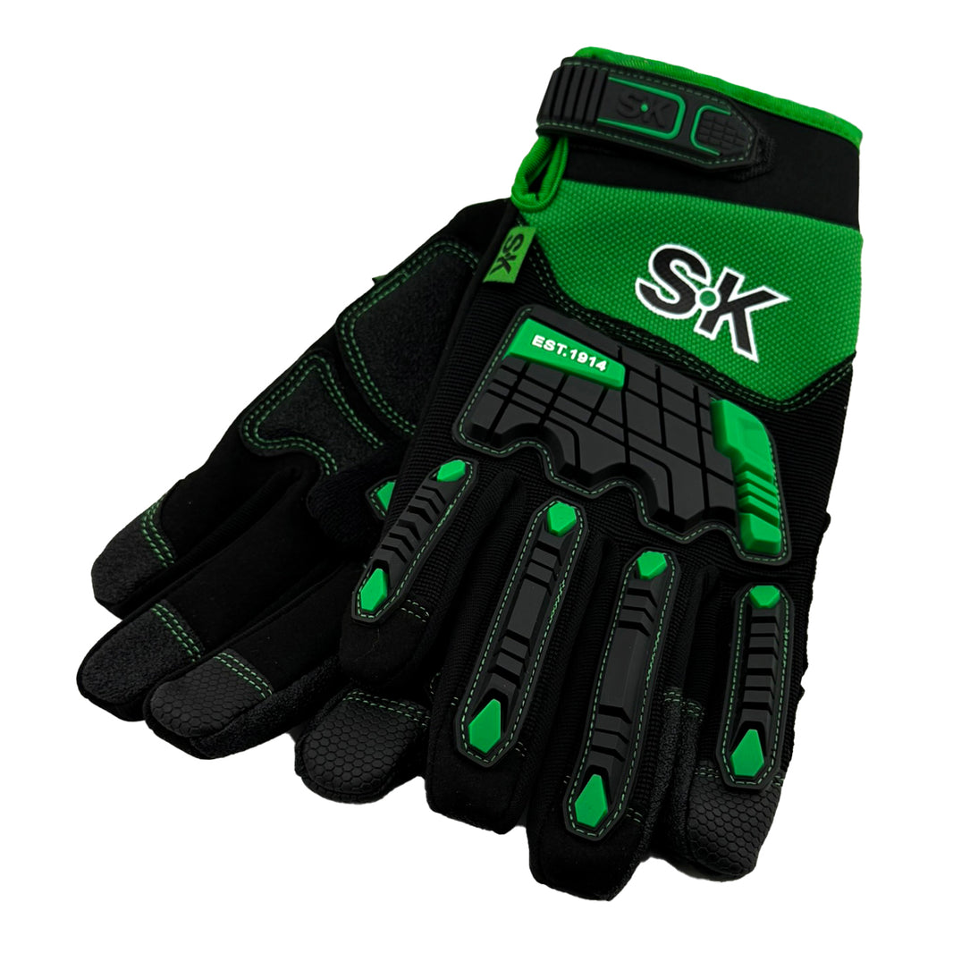 Heavy-Duty Impact Work Gloves, X-Large