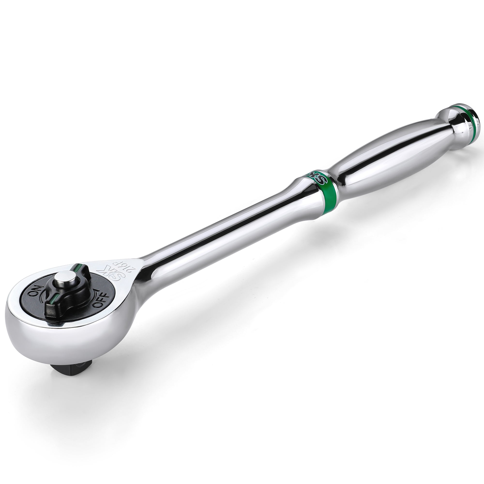 SK01005 - 1/2" Drive, 216-Position Reversible Chrome Ratchet, 11.2" Long