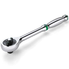 Load image into Gallery viewer, 1/2&quot; Drive, 216-Position Reversible Chrome Ratchet, 11.2&quot; Long
