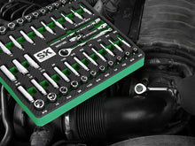 Load image into Gallery viewer, 1/4&quot; Drive, 52 Piece, 6 Point, Shallow &amp; Deep, SAE &amp; Metric Chrome Socket Set
