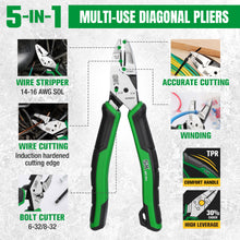 Load image into Gallery viewer, 3 Piece Dual-Material Handle Multi-Use Pliers Set
