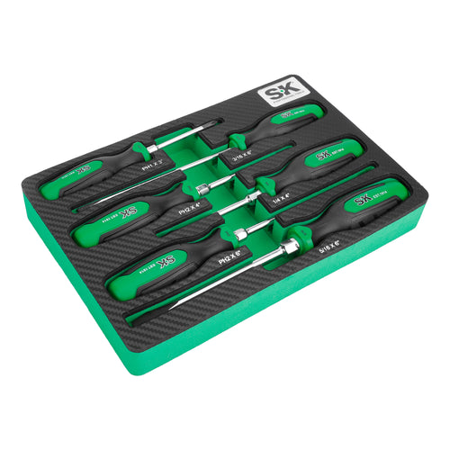 6 Piece Dual-Material Magnetic Combination Screwdriver Set – SK