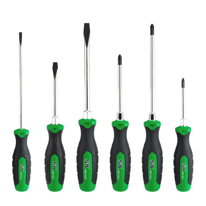 SK02046 - 6 Piece Dual-Material Magnetic Combination Screwdriver Set View 2