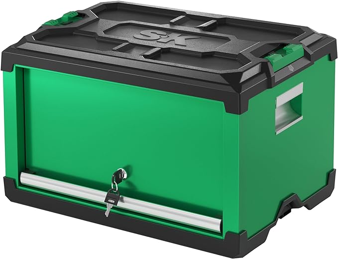 Modular Stackable Storage Tool Box, Lift-Up Sliding Door Steel Box – SK ...