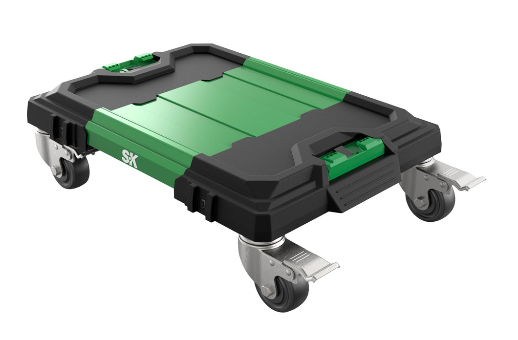 Multi-Purpose Utility Cart for use with Modular Stacking Storage Units