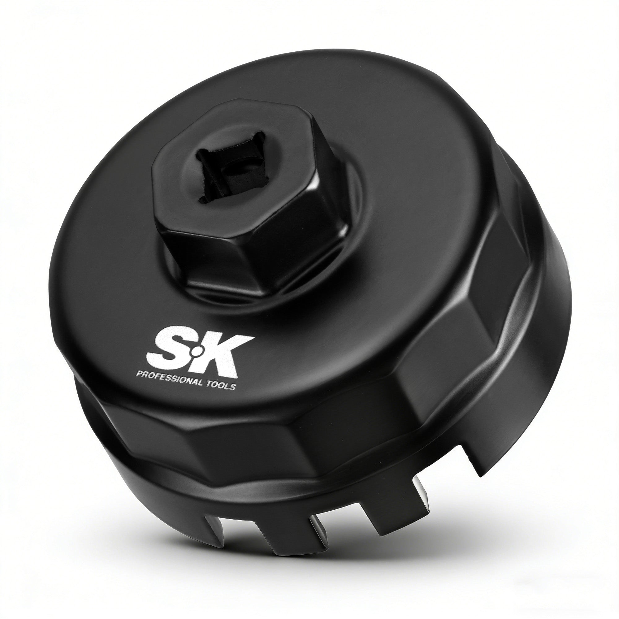 Black tool bit with SK Professional Tools logo on a white background