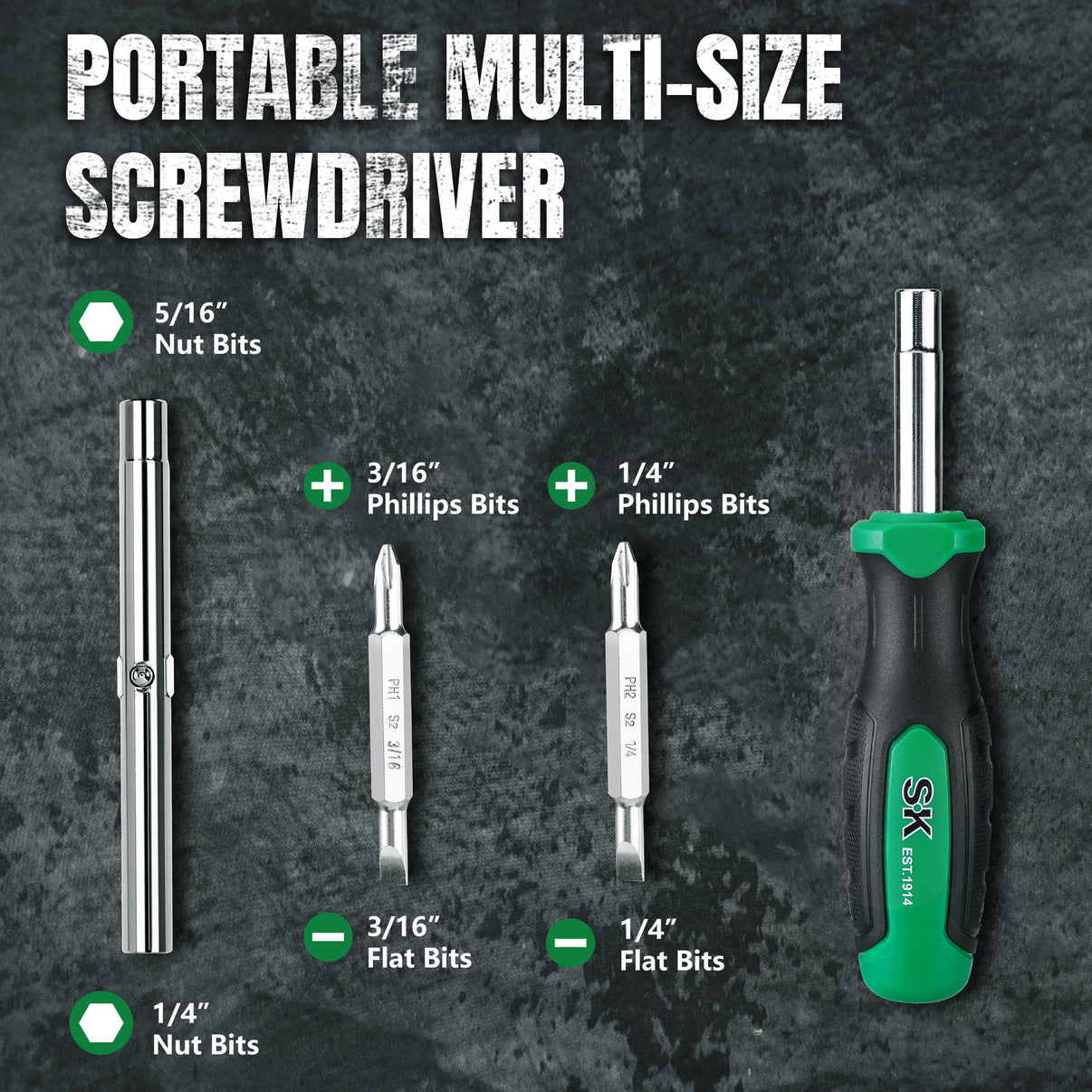 SK02000 - 6-in-1 Screwdriver View 2
