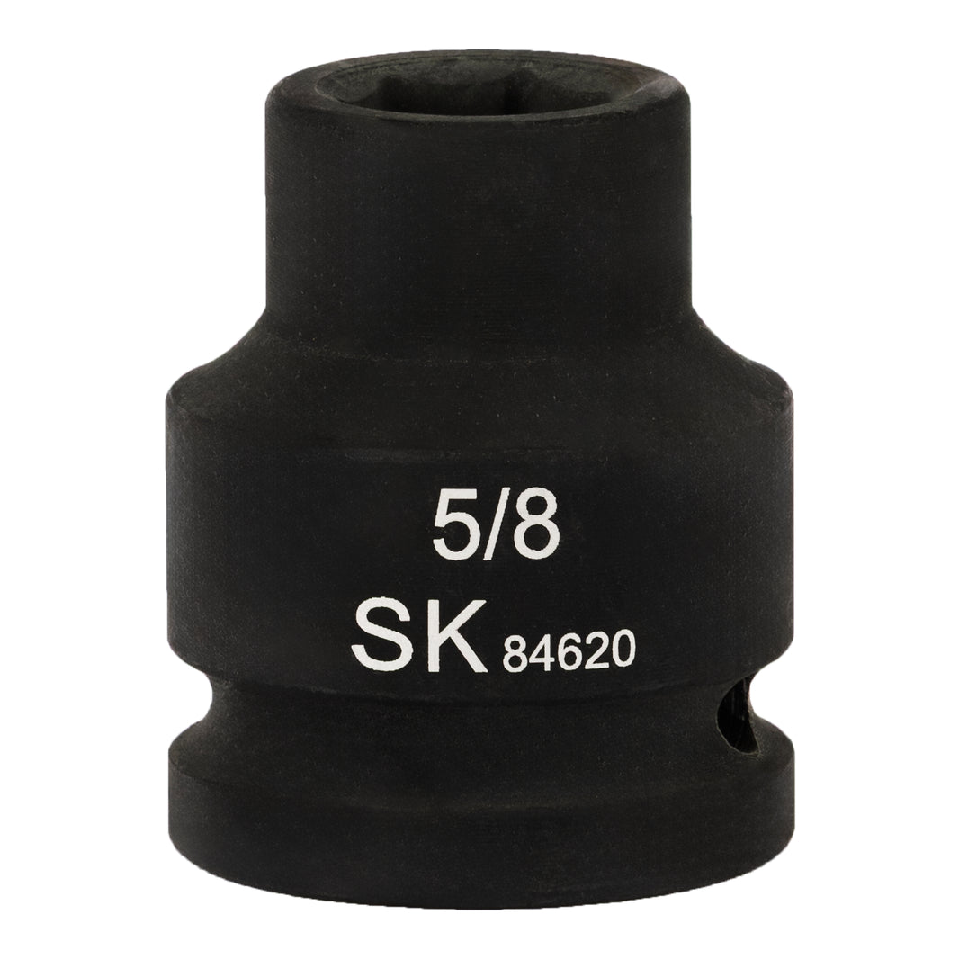 SK84620 - 3/4" Drive, 6 Point, Shallow, SAE Impact Socket, 5/8"