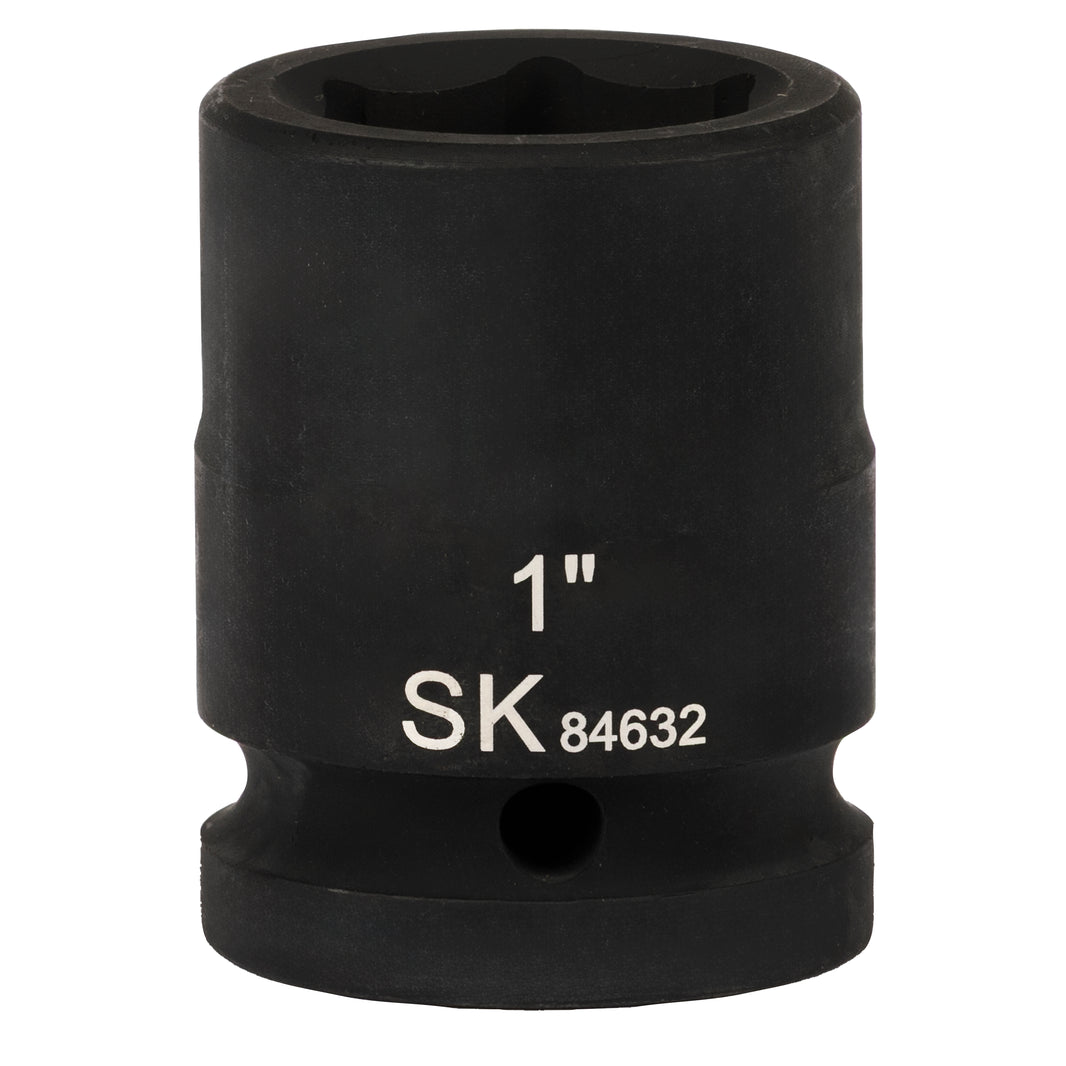 SK84632 - 3/4" Drive, 6 Point, Shallow, SAE Impact Socket, 1"