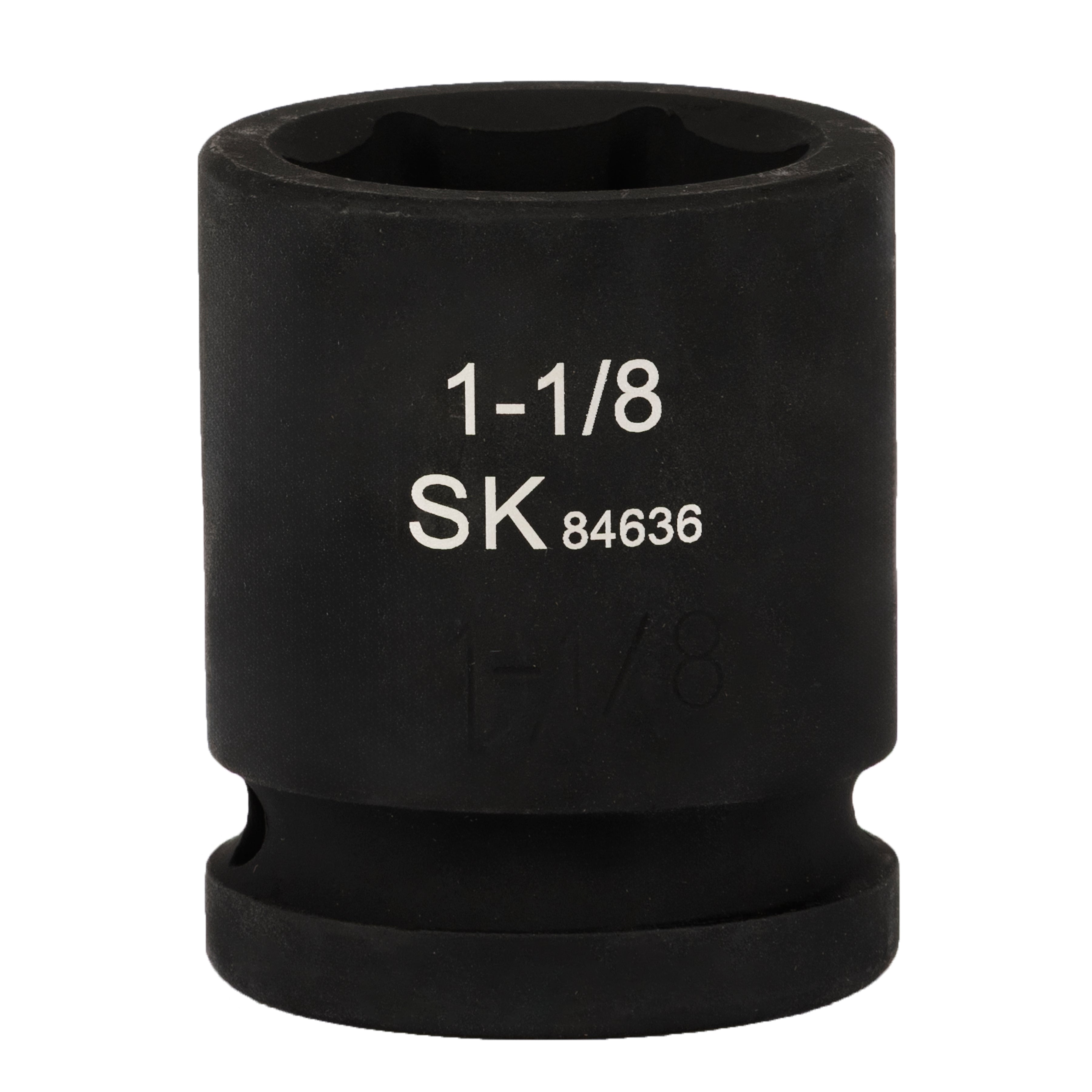 SK84636 - 3/4" Drive, 6 Point, Shallow, SAE Impact Socket, 1-1/8"