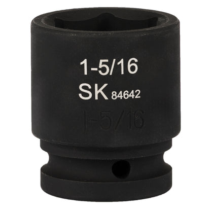 SK84642 - 3/4" Drive, 6 Point, Shallow, SAE Impact Socket, 1-5/16"