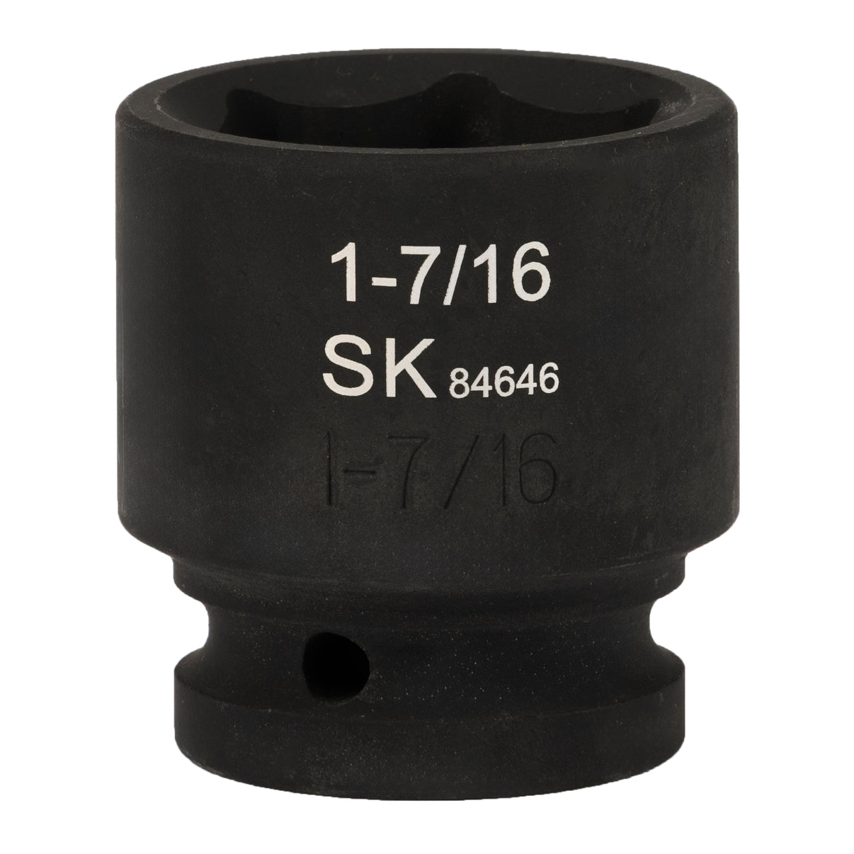 SK84646 - 3/4" Drive, 6 Point, Shallow, SAE Impact Socket, 1-7/16"