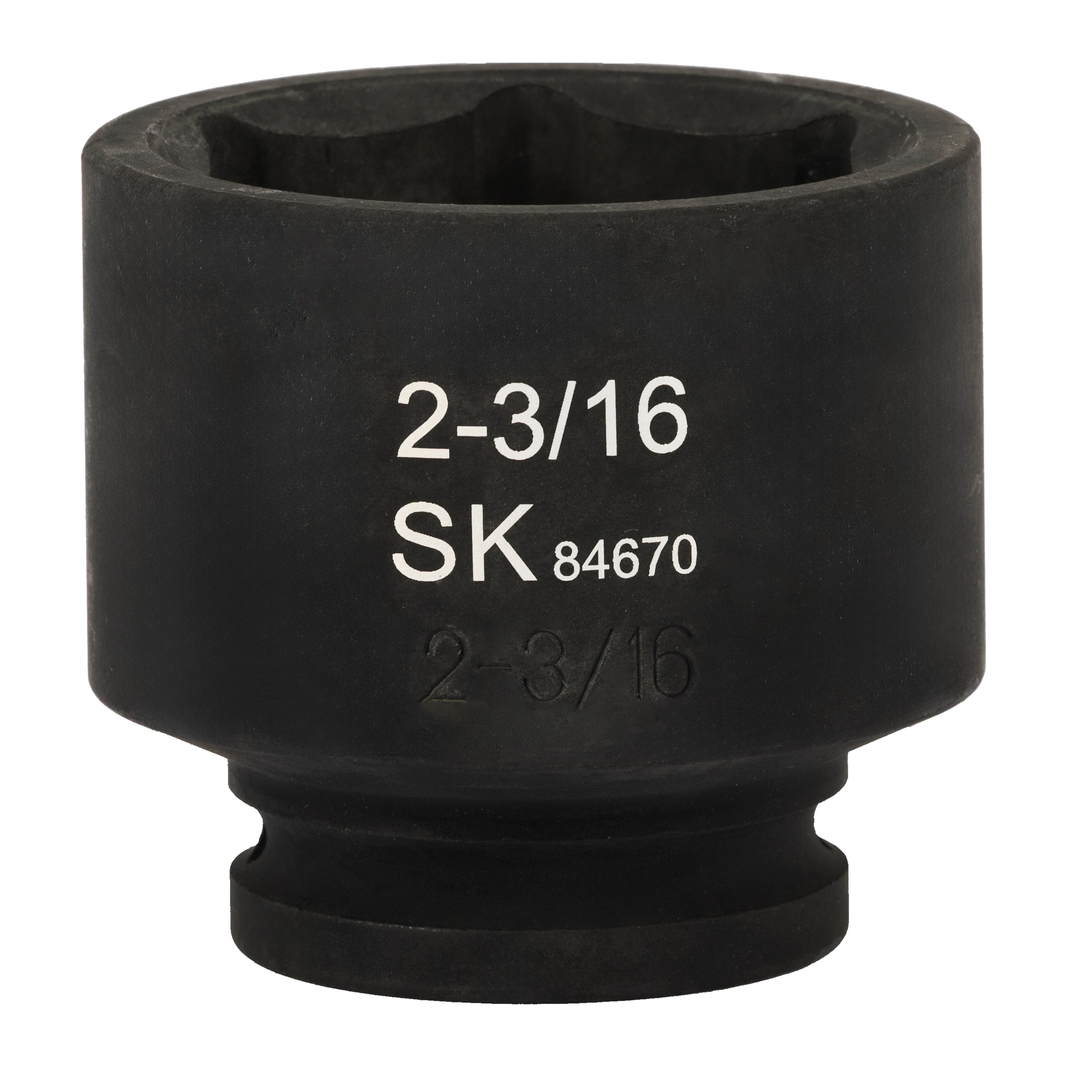 SK84670 - 3/4" Drive, 6 Point, Shallow, SAE Impact Socket, 2-3/16"