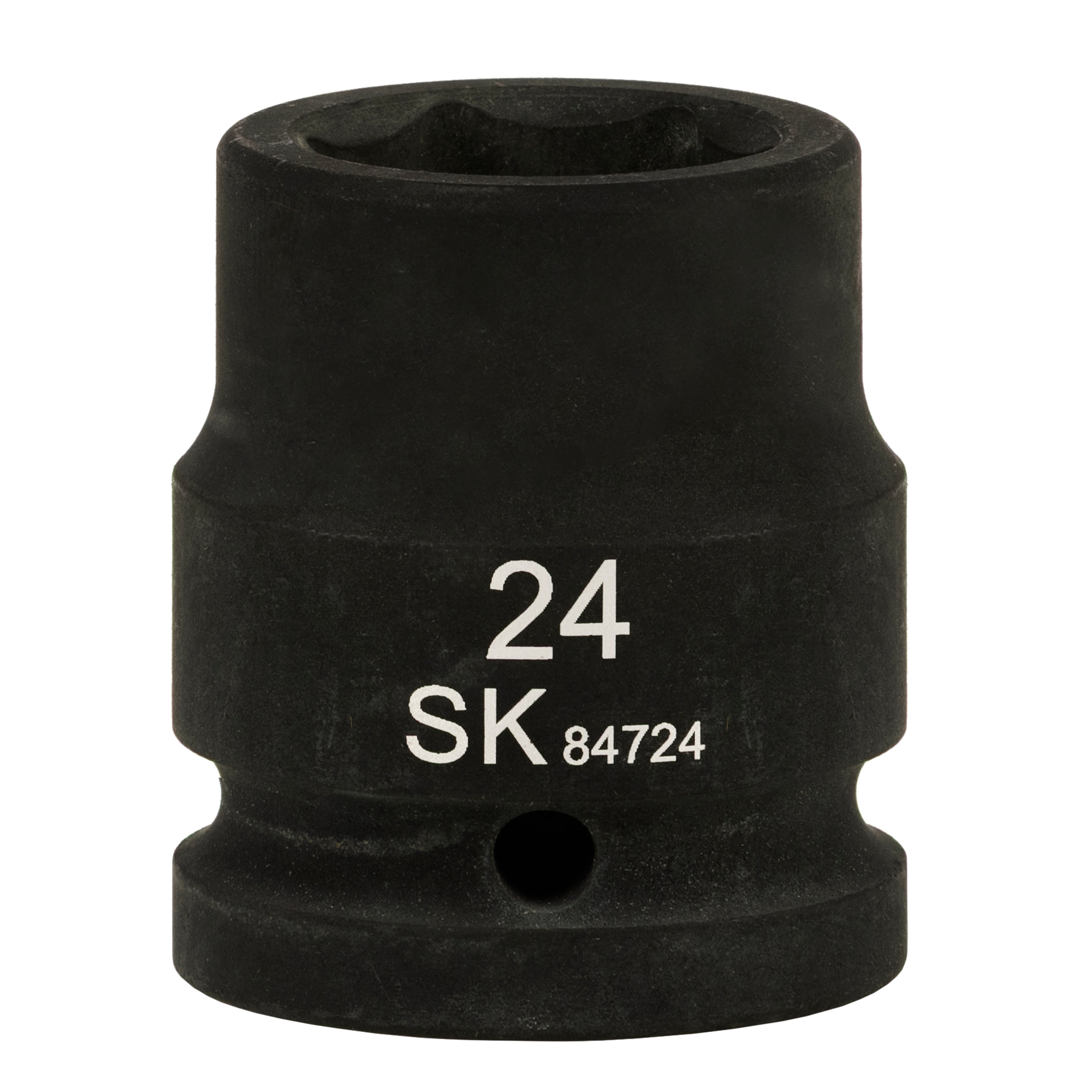 SK84724 - 3/4" Drive, 6 Point, Shallow, Metric Impact Socket, 24mm