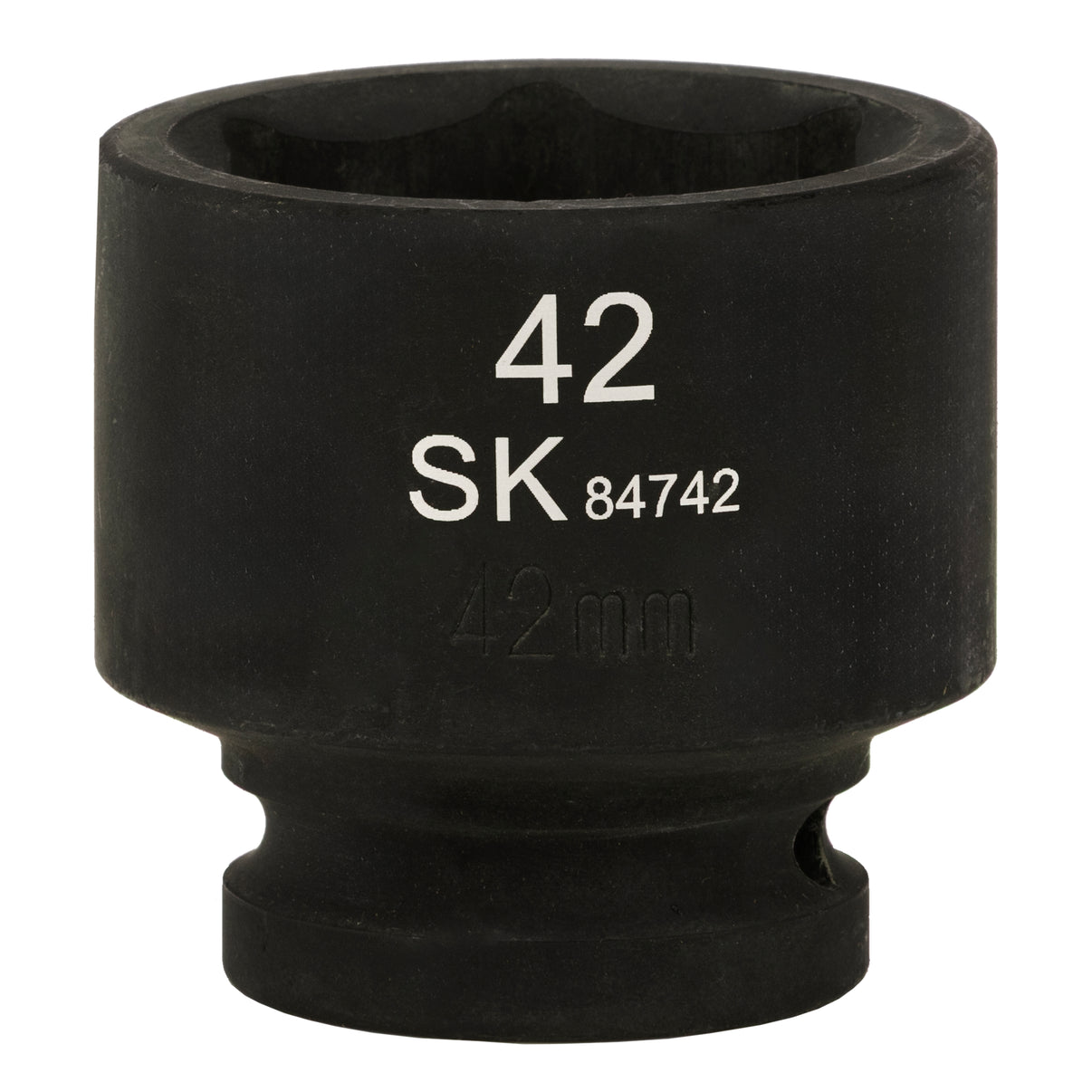 SK84742 - 3/4" Drive, 6 Point, Shallow, Metric Impact Socket, 42mm
