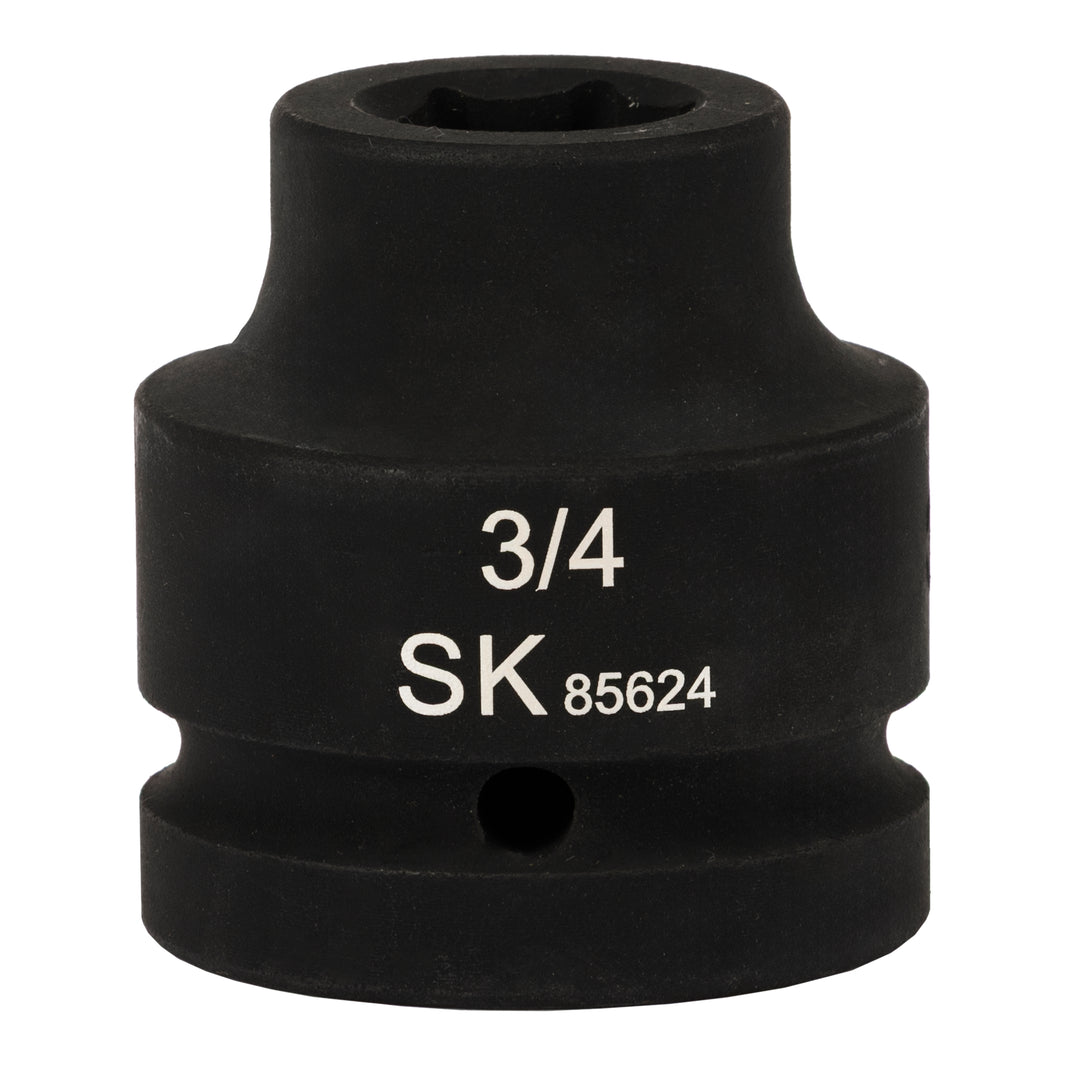 SK85696 - 1" Drive, 6 Point, Shallow SAE Impact Socket, 3"