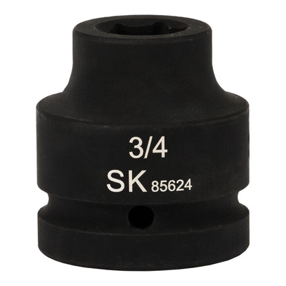 SK85696 - 1" Drive, 6 Point, Shallow SAE Impact Socket, 3"