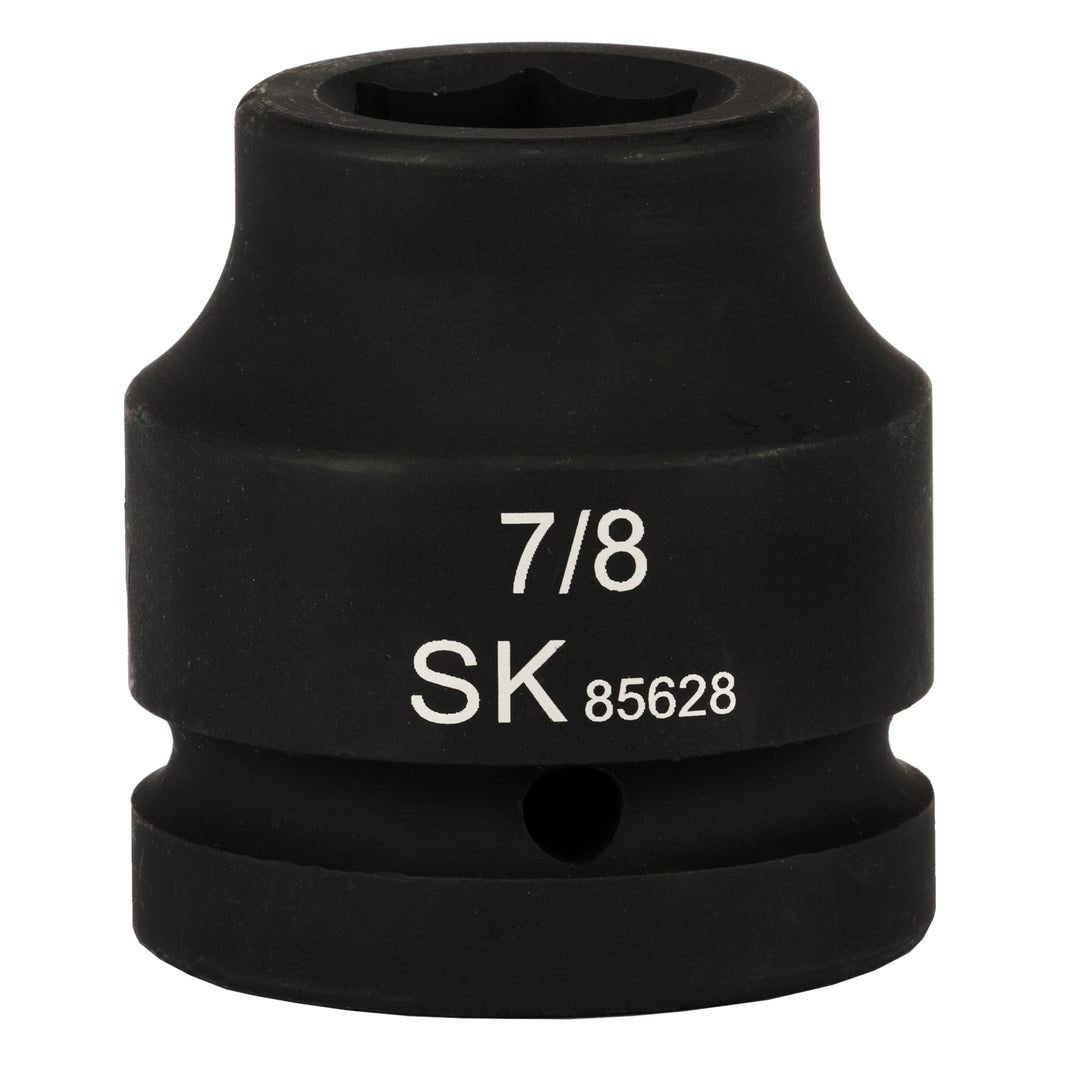 SK85628 - 1" Drive, 6 Point, Shallow SAE Impact Socket, 7/8"