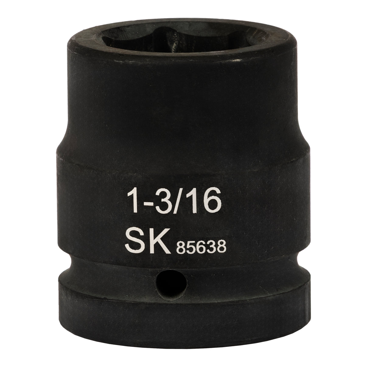SK85638 - 1" Drive, 6 Point, Shallow SAE Impact Socket, 1-3/16"