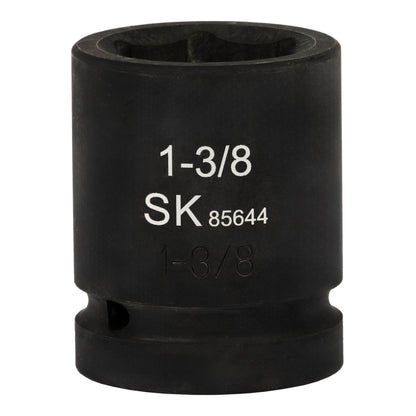 SK85644 - 1" Drive, 6 Point, Shallow SAE Impact Socket, 1-3/8"