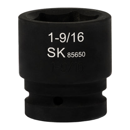 SK85650 - 1" Drive, 6 Point, Shallow SAE Impact Socket, 1-9/16"