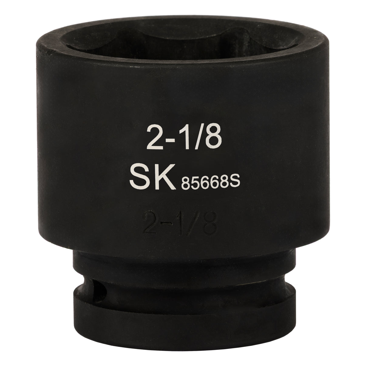 SK85668S - 1" Drive, 6 Point, Shallow SAE Impact Socket, 2-1/8"