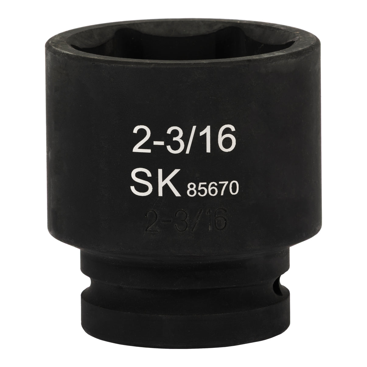 SK85670 - 1" Drive, 6 Point, Shallow SAE Impact Socket, 2-3/16"