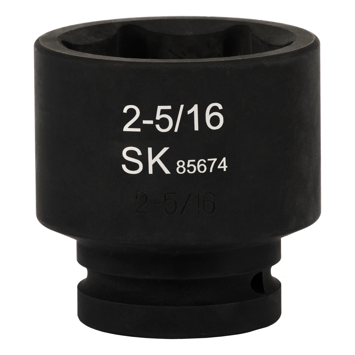 SK85674 - 1" Drive, 6 Point, Shallow SAE Impact Socket, 2-5/16"