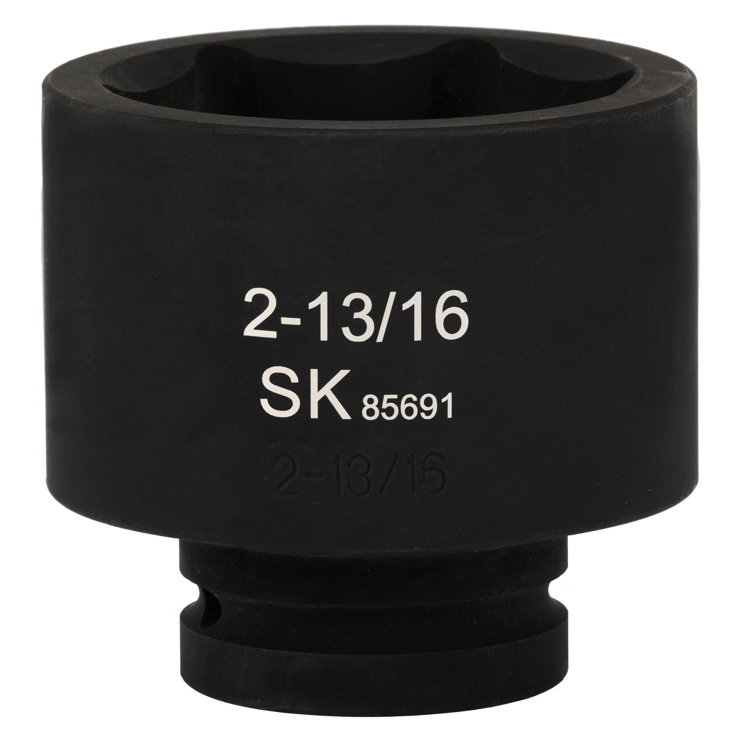 SK85691 - 1" Drive, 6 Point, Shallow SAE Impact Socket, 2-13/16"