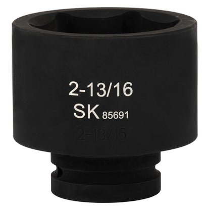 SK85691 - 1" Drive, 6 Point, Shallow SAE Impact Socket, 2-13/16"