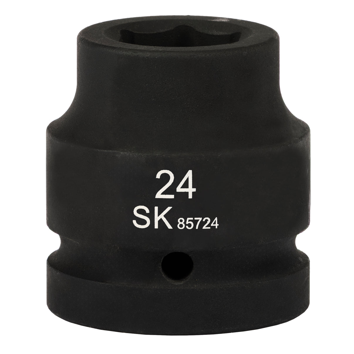 SK85724 - 1" Drive, 6 Point, Shallow Metric Impact Socket, 24mm