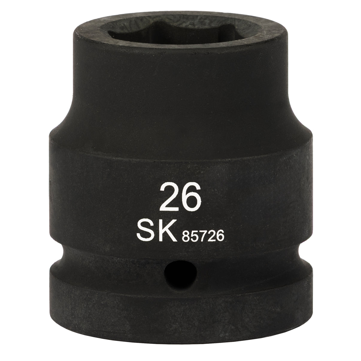 SK85726 - 1" Drive, 6 Point, Shallow Metric Impact Socket, 26mm