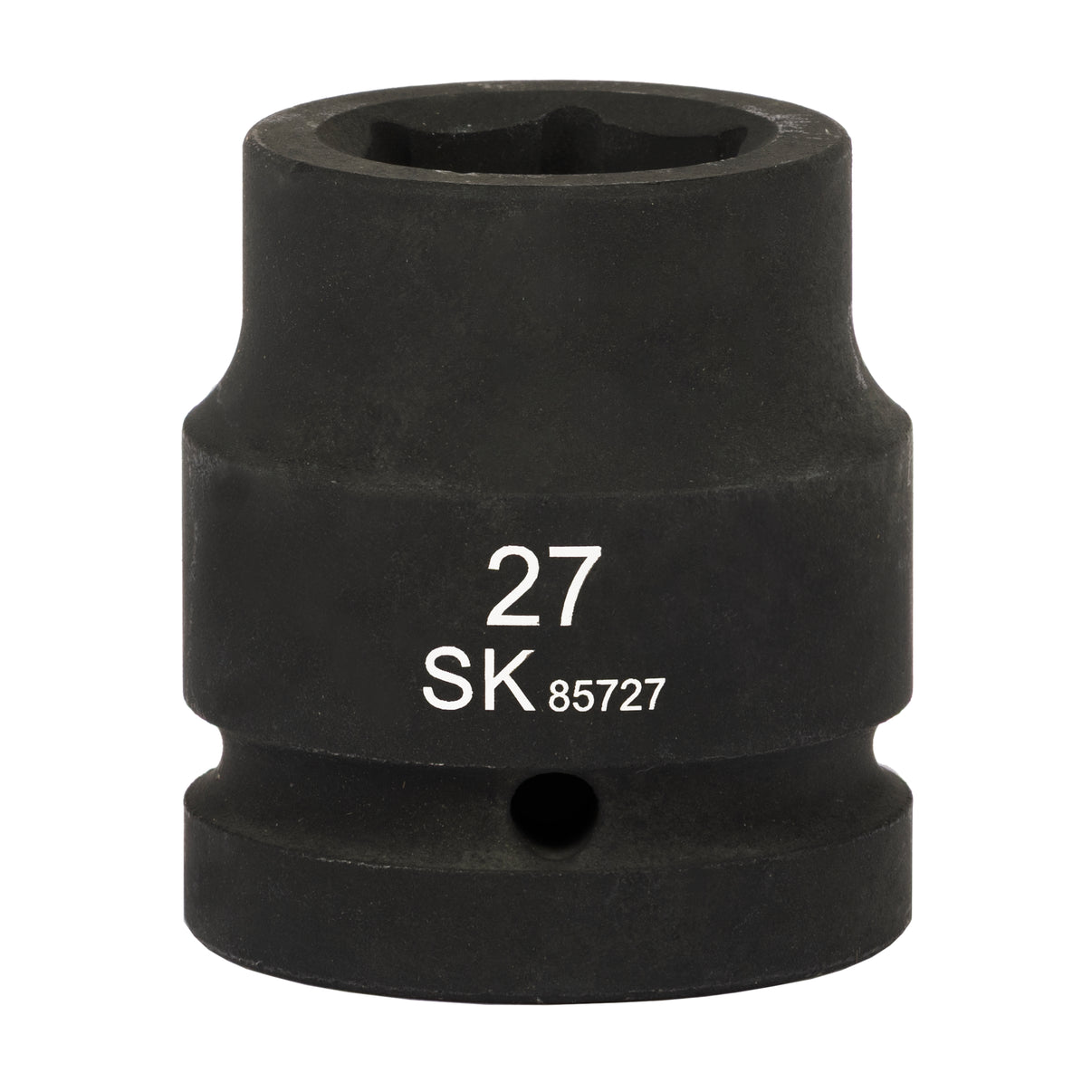 SK85727 - 1" Drive, 6 Point, Shallow Metric Impact Socket, 27mm
