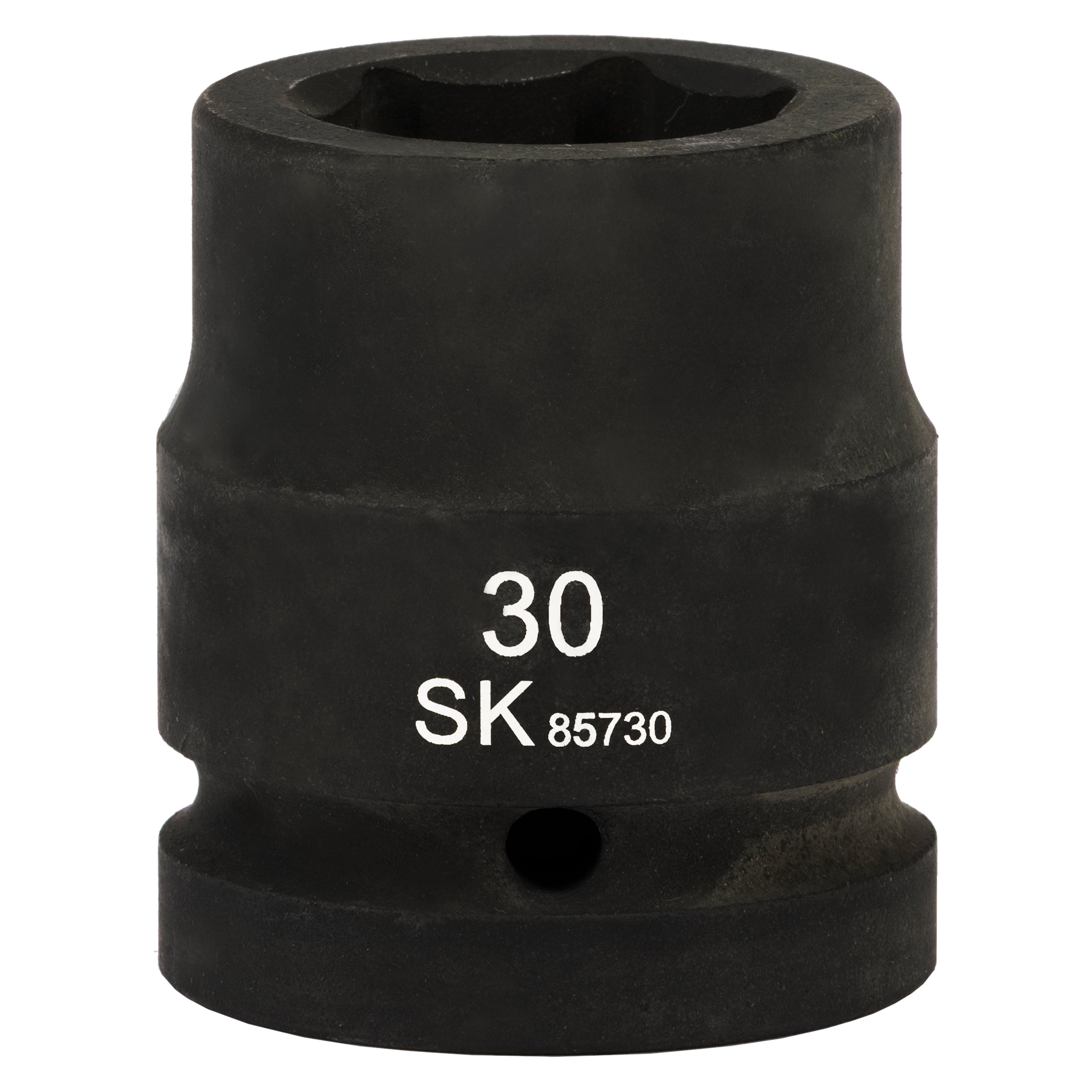 SK85730 - 1" Drive, 6 Point, Shallow Metric Impact Socket, 30mm