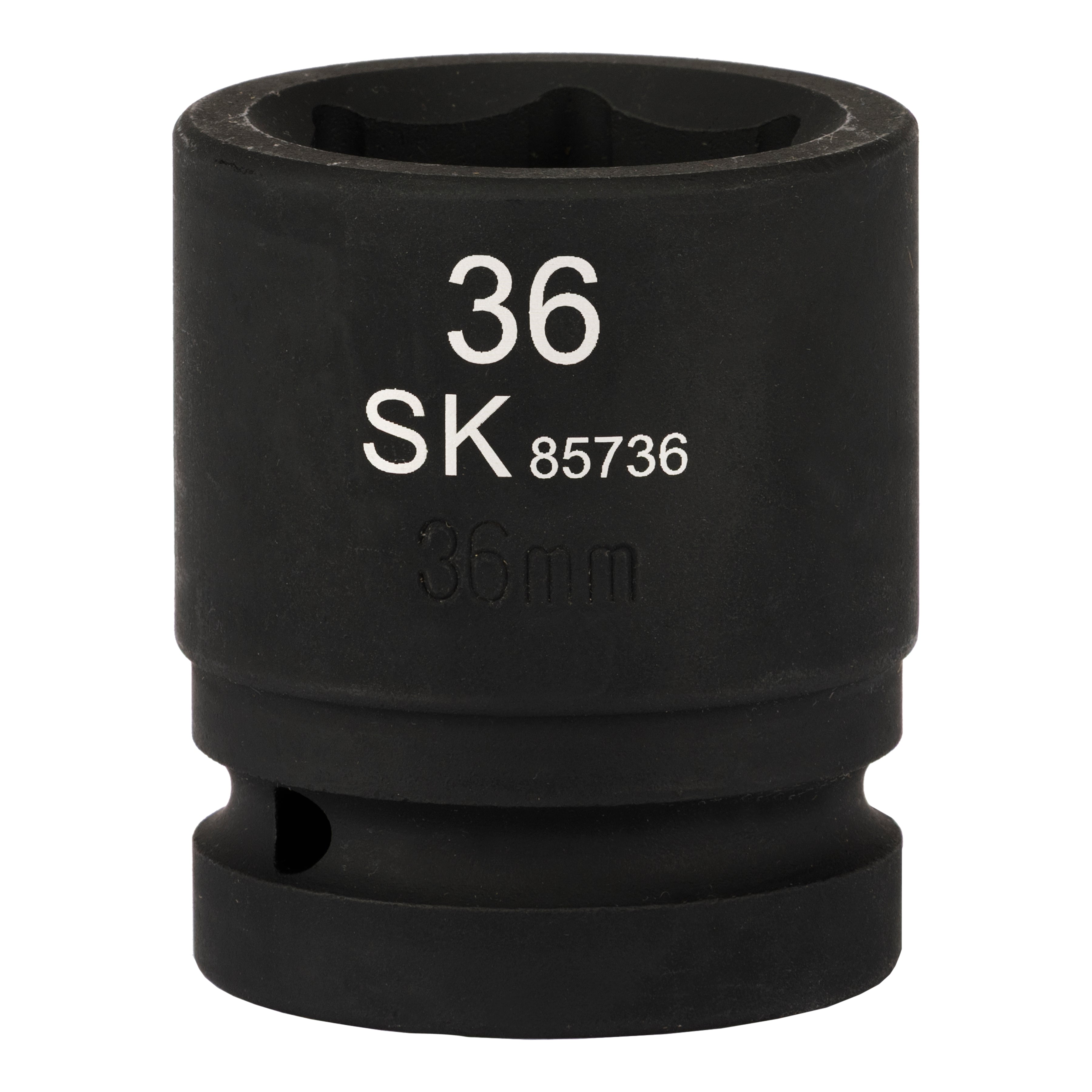 SK85736 - 1" Drive, 6 Point, Shallow Metric Impact Socket, 36mm
