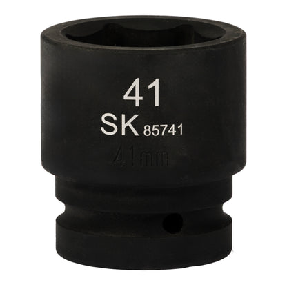 SK85741 - 1" Drive, 6 Point, Shallow Metric Impact Socket, 41mm