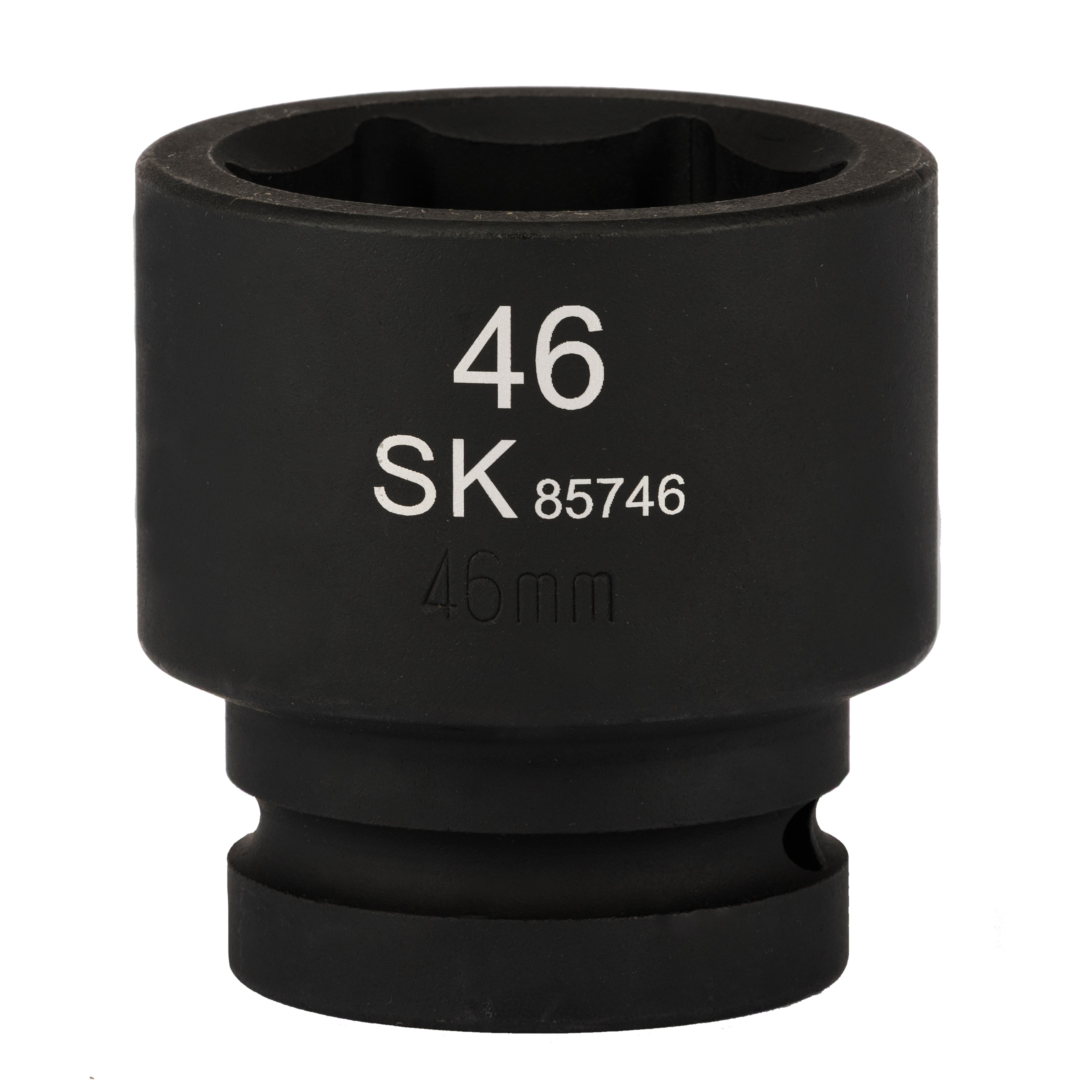 SK85746 - 1" Drive, 6 Point, Shallow Metric Impact Socket, 46mm