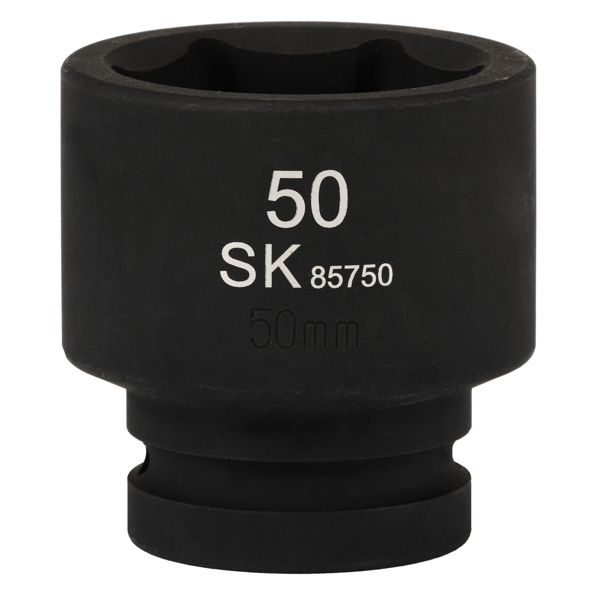 SK85750 - 1" Drive, 6 Point, Shallow Metric Impact Socket, 50mm